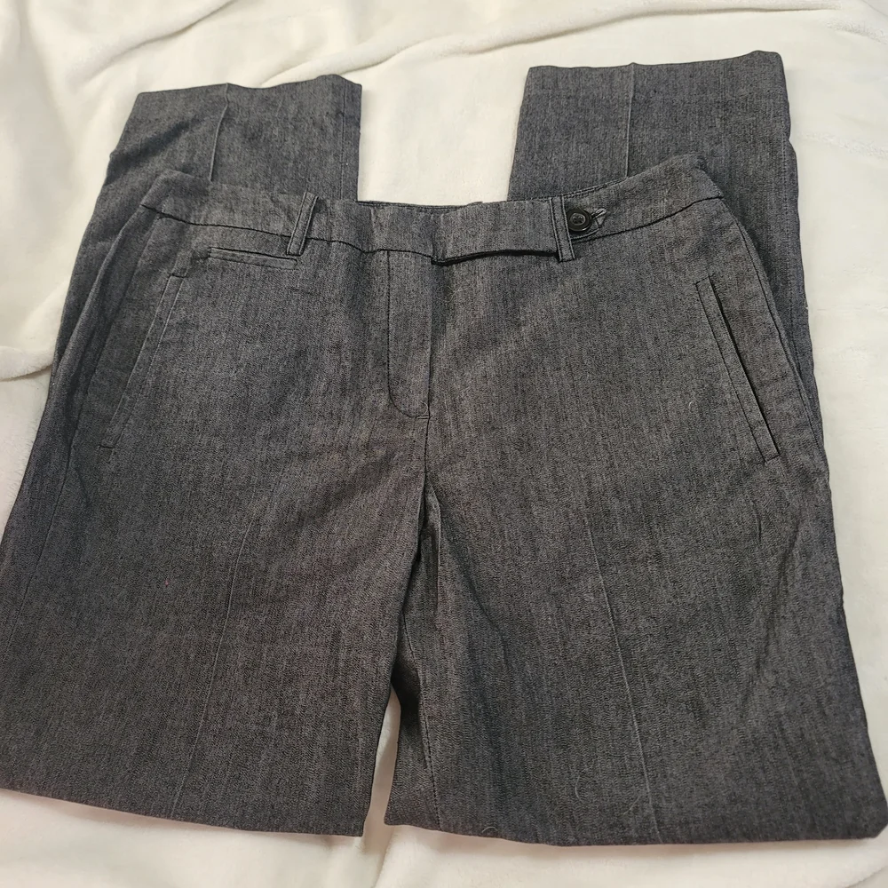 Sandro Paris Women's Jeans Size 8 Washed‎ Black Cotton Blend Denim Pants Euc - Picture 3 of 4